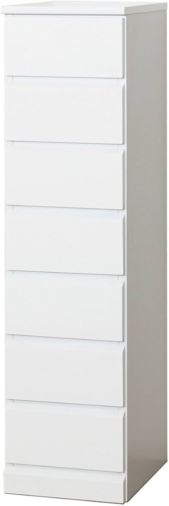 Amazon｜クロシオ シャイン スリムチェスト 7段 幅30.5cm 完成品